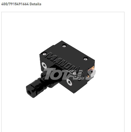 叉车配件紧急断电开关7915491664适用于LINDE叉车