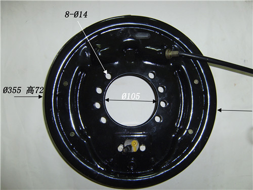 制动器底板总成TCM 522A2-60562 FD25T6N 