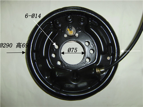 制动器底板总成TCM 51232-60503 FD.G10.15.18-C19.T19 