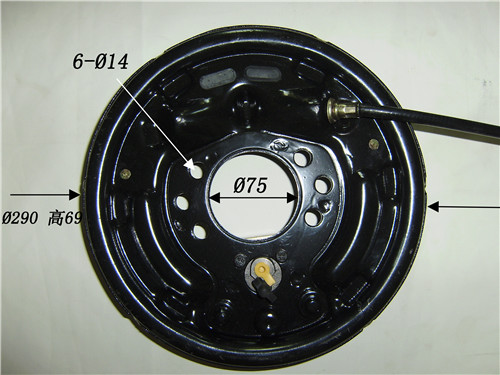 制动器底板总成TCM 51232-60513 FD.G10.15.18-C19.T19 