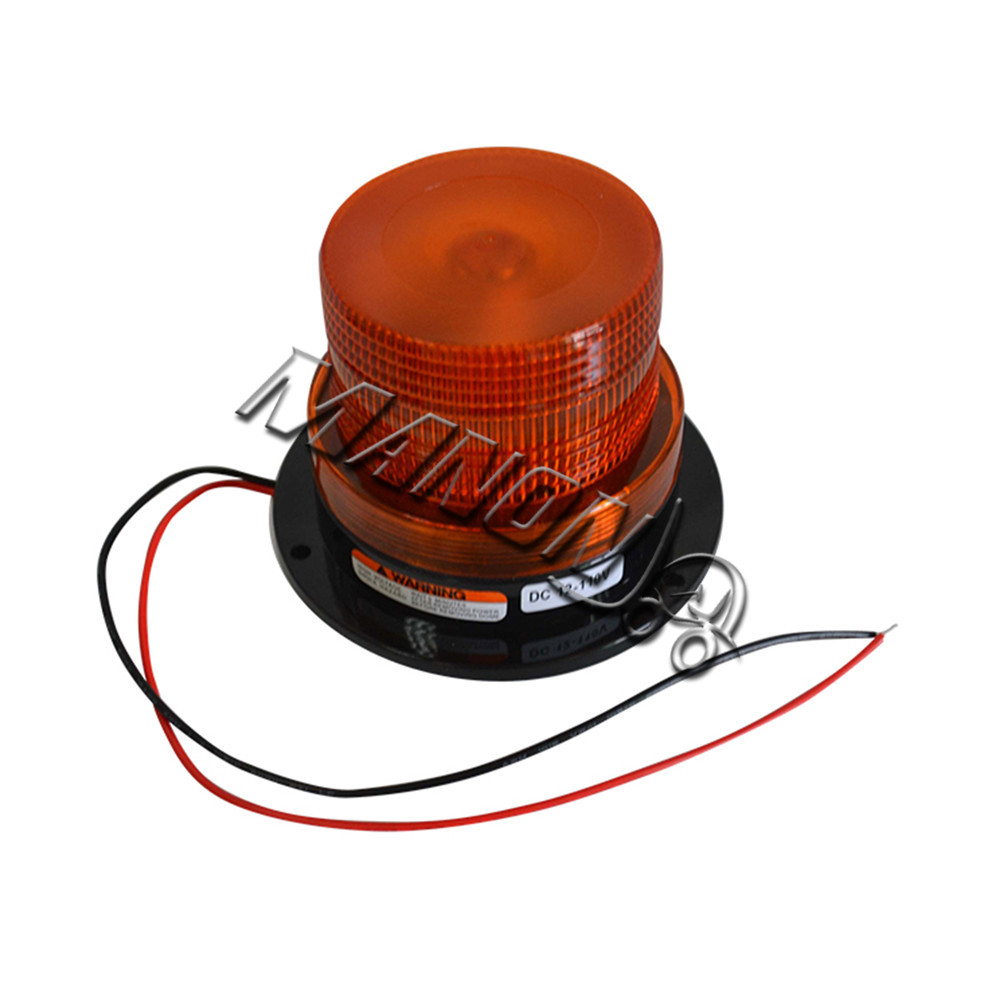 叉车配件爆闪灯LED 贴片式（20片）  DC12-110V，10w 橙色 线束长度L=350mm适用于NULL叉车